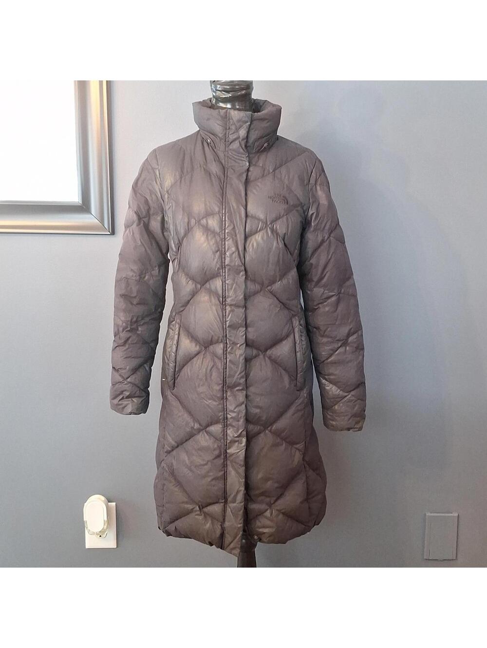 The North Face Black Winter Puffer Coat Parka Size Medium